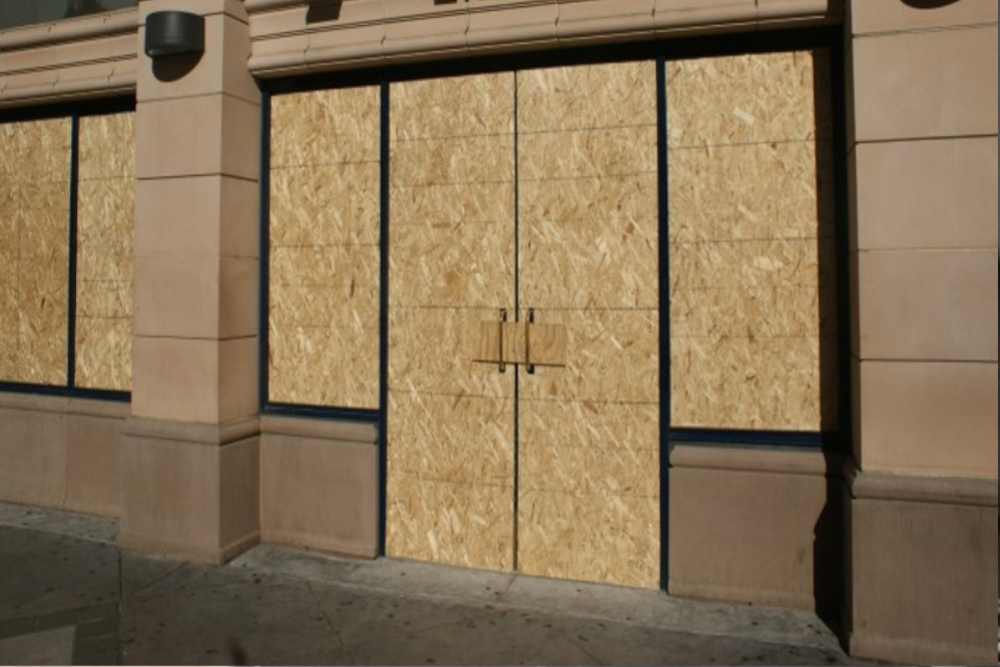 Boarding Up in South Norwood, SE25